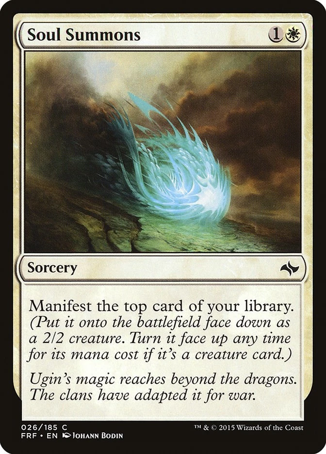 Soul Summons 26 LP Normal Fate Reforged MTG EN - Image 1 of 1