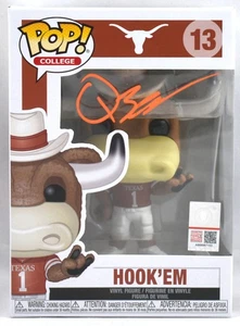 Quinn Ewers Autogramm Texas Longhorns Funko Pop #13 - Beckett W Holo *Orange - Bild 1 von 3