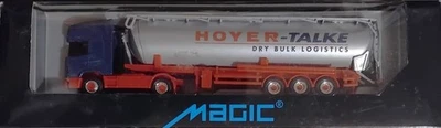 HERPA 451383 Camion cisterna autoarticolato 5 assi SCANIA "Hoyer Talke" - H0 - Immagine 1 di 4