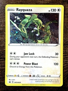 Rayquaza SWSH029 SWSH: Tarjetas Promocionales Espada y Escudo Holo - Imagen 1 de 2