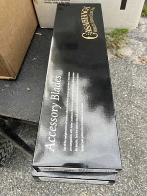 Ventilador de teto Casablanca 21”B201 lâminas padrão bordo. Caberá apenas para fãs vintage - Imagem 1 de 4