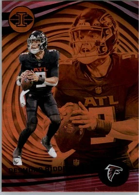 2023 Panini Illusions Orange #4 Desmond Ridder - FB - Image 1 of 2