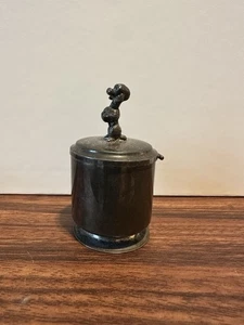 Vintage Sterling Silver Charles Tomae 3D Poodle Stamp Dispenser - Picture 1 of 7