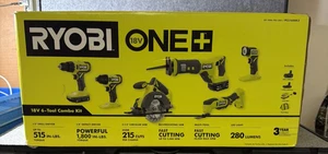 Ryobi ONE+ Set combinato di 6 utensili senza fili 18 V (PCL1600K2) - Foto 1 di 1