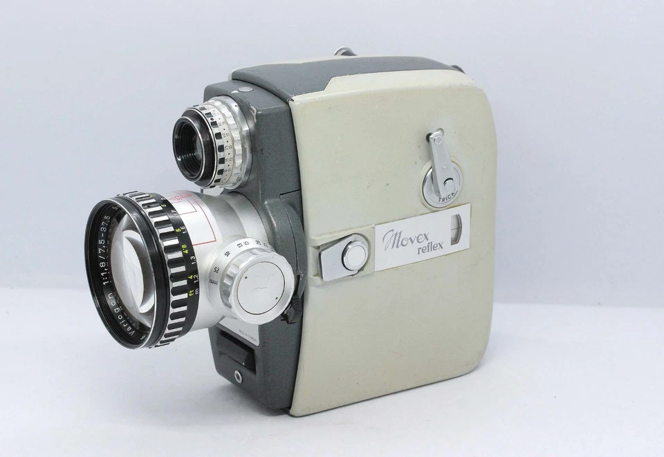 AGFA Movex reflex / Variogon 7,5mm-37,5mm  1:1,8  Super 8 Videokamera - Bild 1 von 4