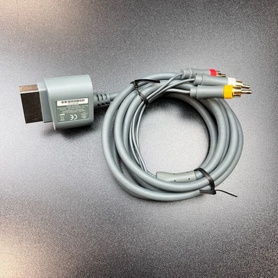 Microsoft Xbox 360 HD AV TV Component Video Cable HDTV TESTED OEM X801255-100 - Image 1 of 4