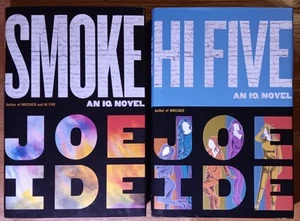 Lot of 2 IQ Novels by Joe Ide: #4 Hi Five & #5 Smoke ~Hardback ~New - Bild 1 von 4