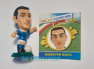 MICROSTARS BOMBERINI AZZURRI ITALIA 2014 IP WORLD CUP Giuseppe Rossi + cartina - Picture 1 of 1