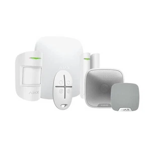 Ajax Kit antifurto wireless Bianco HUB2 + GSM(4G) + SENSORI + SIRENE - 51174 - Foto 1 di 1