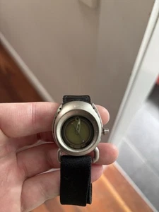 Women's Vintage Y2K Nike ACG Analogue Watch All Steel Tech Wear Gorpcore - Picture 1 of 8