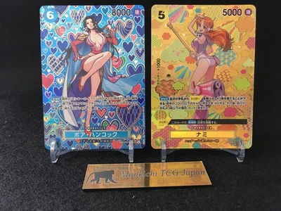 ONE PIECE Card Emperors in the New World Boa Hancock Nami SP OP07-051 OP08-106 - Image 1 of 2