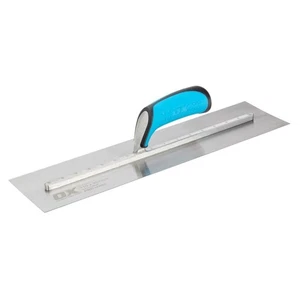 OX Tools Pro Carbon Steel Plasterers Trowel 115 X 457mm / 18in OX-P010918 - Picture 1 of 2