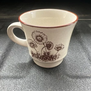 Noritake Steinzeug Wüstenblumen Becher(n) Gänseblümchen 8342 Vintage Japan - Bild 1 von 5