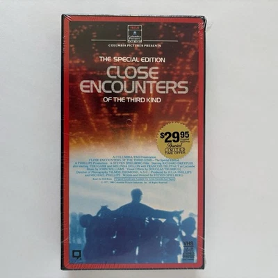 Close Encounters of the Third Kind VHS 1985 Factory Sealed Watermarks - Image 1 of 4
