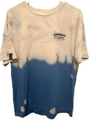 Camiseta Titanic 25 Aniversario Tie Dye. Exclusiva colección Disney. Raro. MED Foto 1 de 4