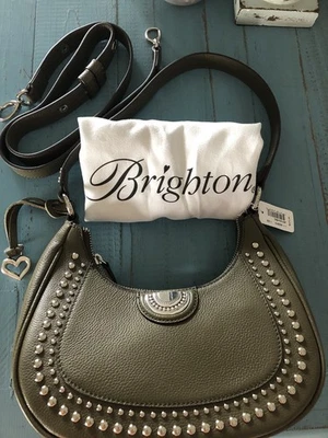Bolso Bandolera Brighton Pretty Tough Jem Olive Convertible Nuevo con Etiquetas $375 🫒 Foto 1 de 4