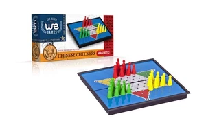 WE Games Magnetic Folding Travel Chinese Checkers Board Game - Picture 1 of 6