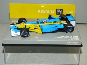 Minichamps Renault F1 Team Launch Version J Button 2002 Maßstab 1:43 - Bild 1 von 1
