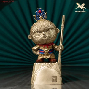 Black Myth: Wukong Monkey King Brass Statue Model Figure Toy Collection Ornament - Picture 1 of 20