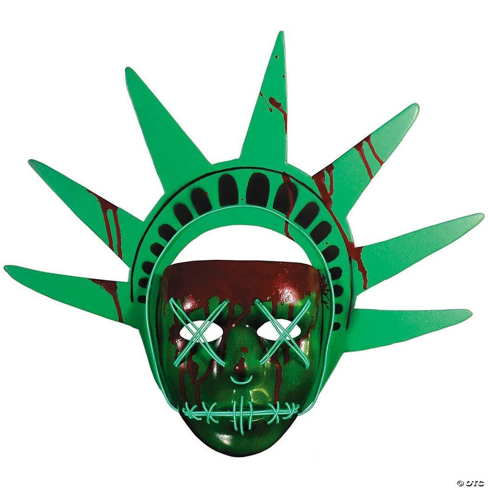 Lady Liberty - Light Up Mask - Trick Or Treat Studios - Image 1 of 1