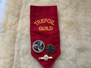Trefoil Guild tab with badges - Picture 1 of 1