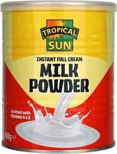 Tropical Sun Full Milk Powder - Instant Cream 400g Tin