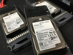 *LOTE DE 10* NETAPP 900GB 10K 6G 2.5" SAS X341 STBTE900A10 CON BANDEJA *FORMATO 520 - Imagen 1 de 7