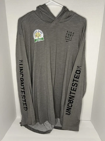 Nike Football Lightweight Gray Uncontested Sweatshirt VRBO Citrus Bowl Mens XXL Cover
