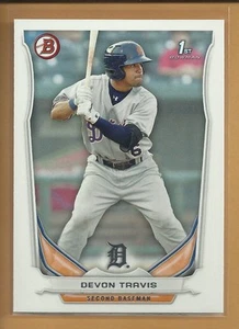Devon Travis RC 2014 Bowman Prospects Rookie Card # BP33 Toronto Blue Jays - Picture 1 of 2
