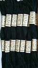 Black & White Stranded Cotton Cross Stitch Thread Skein 8m 100% cotton Threads