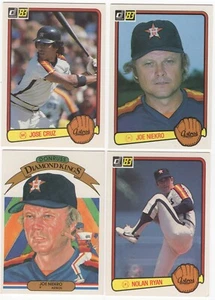 1983 Donruss Baseball Houston Astros Team Set of 26 Cards - Picture 1 of 1