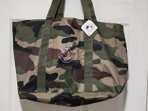 Cleveland Indians Baseball Canvas Tragetasche Chief Indian MLB Camouflage - Bild 1 von 8