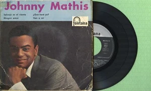 JOHNNY MATHIS / Wild Is The Wind / FONTANA 462.026 TE Press Spain 1958 EP 45 VG - Picture 1 of 5