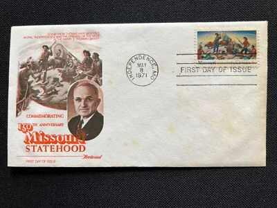 1426 Missouri Statehood FDC Fleetwood May 8 1971 Independence MO - Image 1 of 2