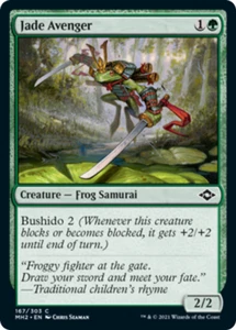 JADE AVENGER x4 ~mtg NM-M Modern Horizons 2 Común - Imagen 1 de 1