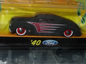 JADA ROD RATS 1940 FORD CUPÉ CLÁSICO MUSCLE CAR REBAJADO -Negro, en paquete - Imagen 1 de 3
