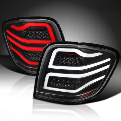 Kit de luces traseras de barra LED negras para Mercedes Benz W164 ML350 ML450 2006-2011 Foto 1 de 4