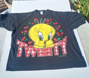 Vintage Warner Bros Looney Tunes Tweety Bird Tshirt Size XL - Picture 1 of 4