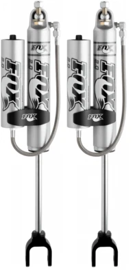 Par de amortiguadores delanteros Fox 2.0 Depósito para Sierra Silverado 2500 3500 HD 11-19 0-1" Foto 1 de 4