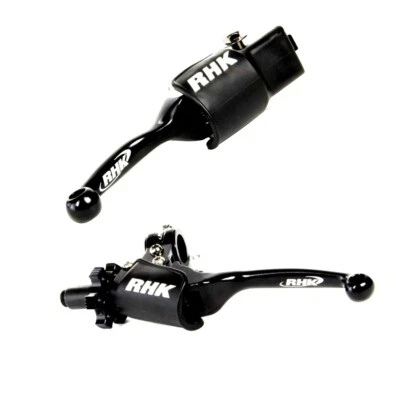 Black RHK Flex Brake Clutch Lever Fits Yamaha YZ85 2012 2013 2014 2015 2016 - Image 1 of 3