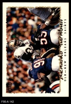 1995 Topps #142 Renaldo Turnbull Saints West Virginia 8 - NM/MT - Image 1 of 2