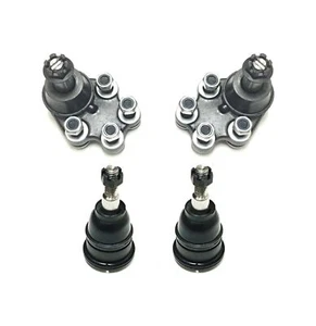 4Pc 2WD Front Upper Lower Ball Joints for 99-06 Silverado Sierra 1500 RWD Models - Picture 1 of 7