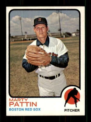 1973 Topps #415 Marty Pattin EX/EXMT Red Sox 224382 - Image 1 of 2