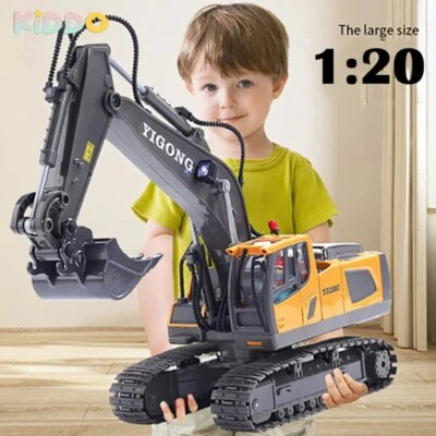RC Excavator 1:20 Remote Control Truck Engineering Vehicle Truck Radio Control - Image 1 of 4
