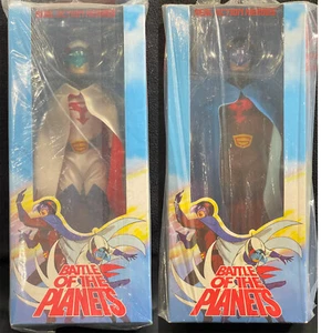 RARE 2002 Medicom 12" Real Action Heroes Battle of the Planets MARK & JASON MIB - Picture 1 of 5