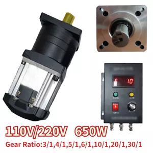 Ratio 10/20:1 Planetary Gearbox Reducer 650W 80 Brushless Motor Speed Controller - Picture 1 of 11