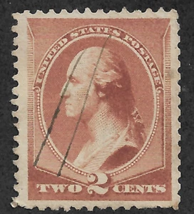 US # 210 (1881) 2c, MNG, Grade: XF - Washington - Picture 1 of 2