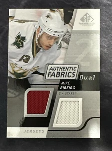 2008-09 SP Game Used Authentic Fabrics Duel AF-MR Mike Ribeiro Dallas Stars - Picture 1 of 2