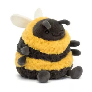 BRAND NEW Jellycat Albee Bee with Tags Cute Happy Soft Chubby Spring Plush Toy - Picture 1 of 3