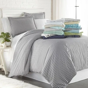 Kaycie Gray Fashion Collection - Premium Ultra Soft 3 Piece Duvet Cover Set - Picture 1 of 20